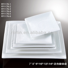 healthy fine white square hotel porcelain